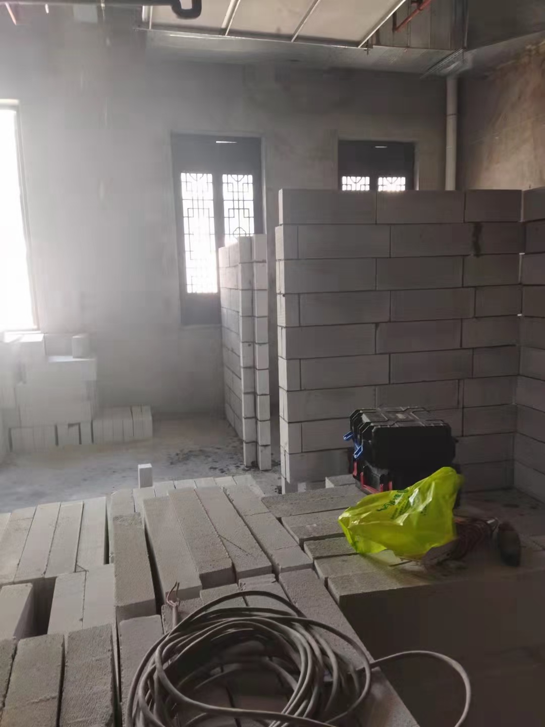 酒店轻质砖隔墙场景